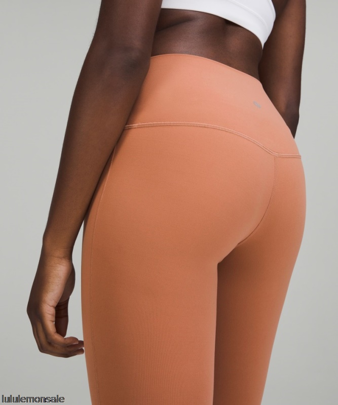 Lululemon Damen DELULU198 | Ausrichten Hochhaus Ernte 23 Staubiger Lehm